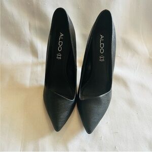 Black Aldo high heel